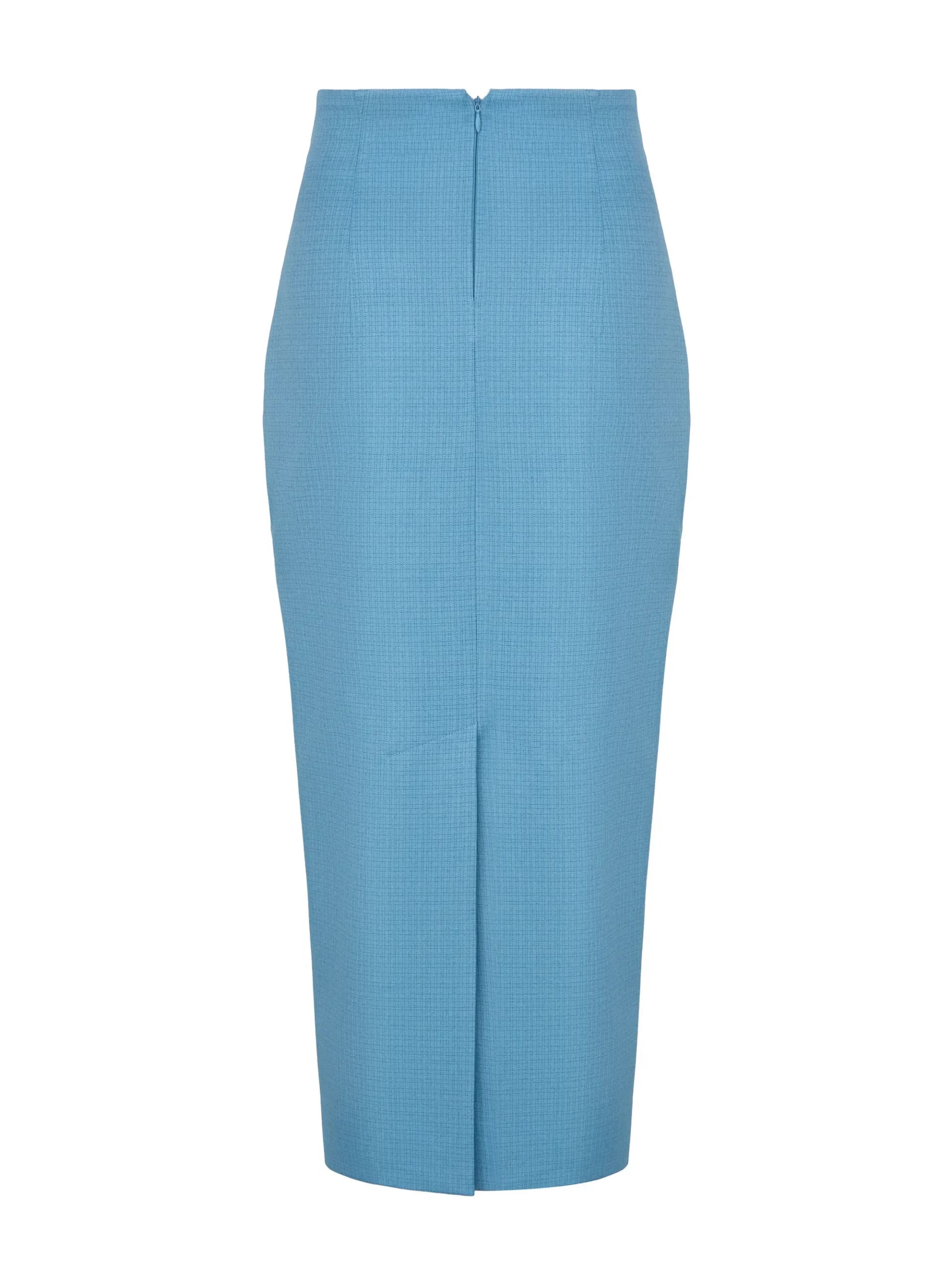 Pencil Skirt Azure