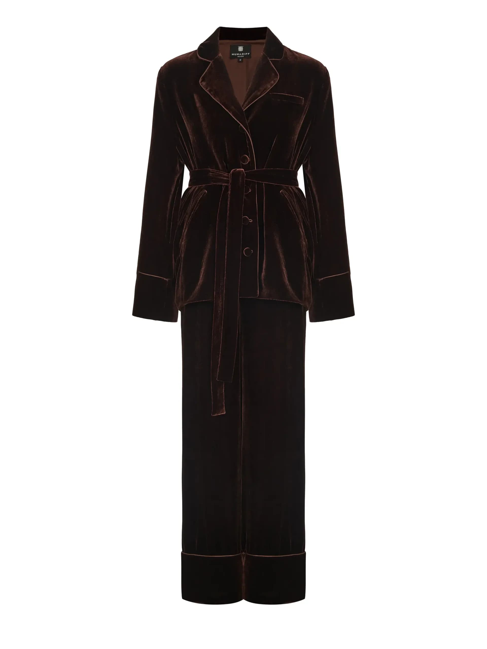 Humariff Бархатный костюм Choko — Living Motion Collection