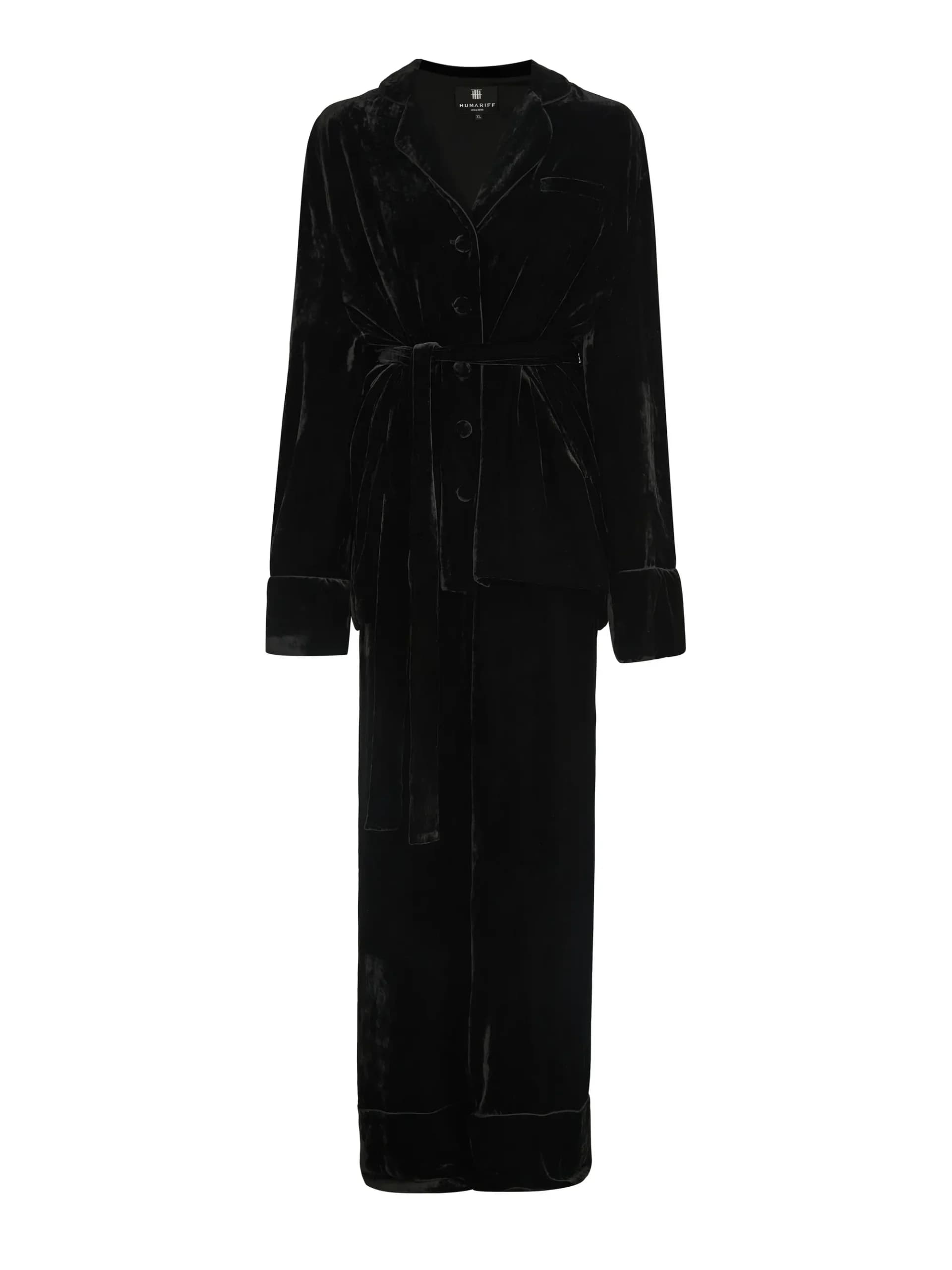 Бархатный костюм «Black Opium» — HUMARIFF
