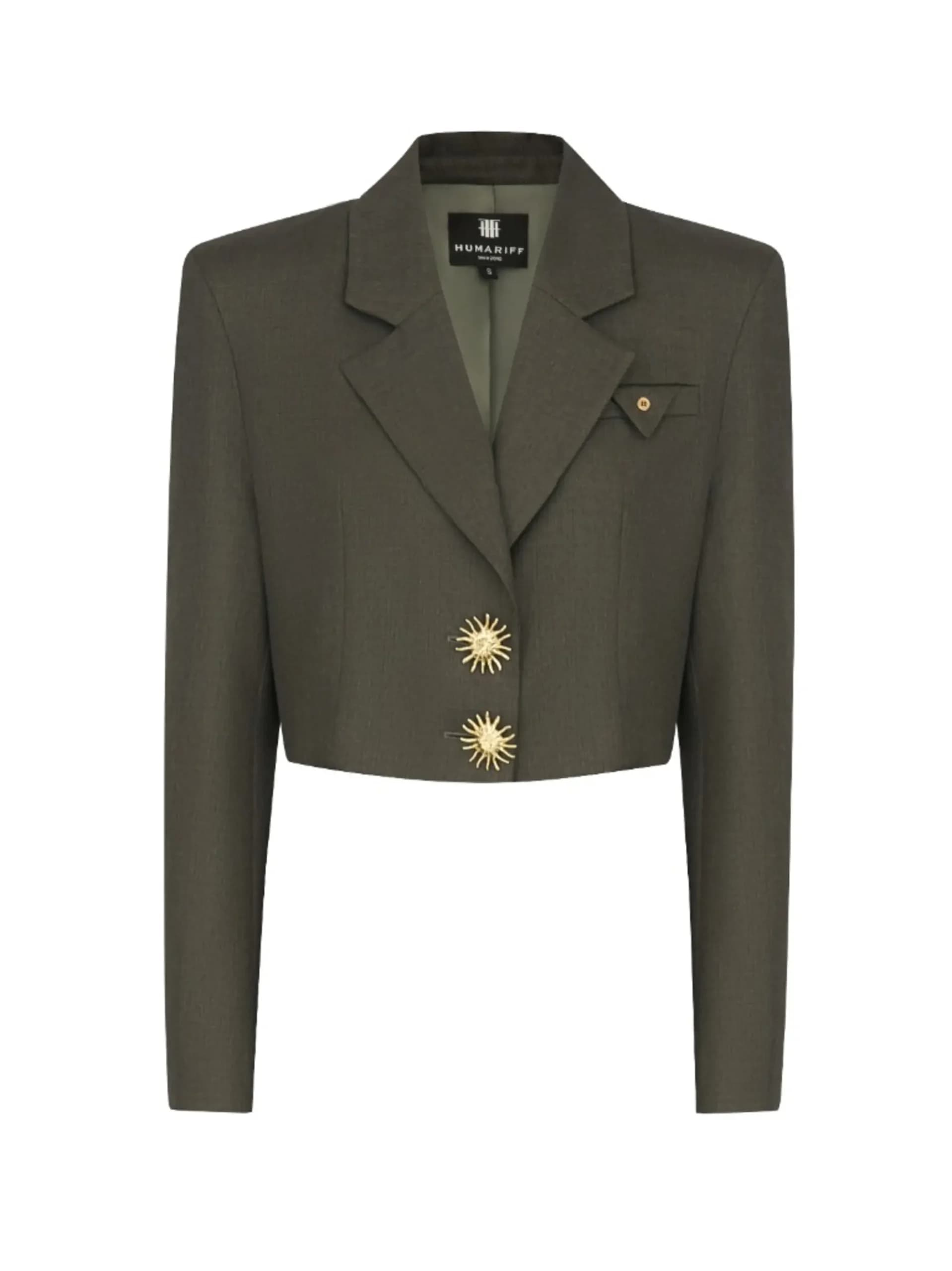 Укороченный пиджак Moco — вид спереди, Living Motion Collection