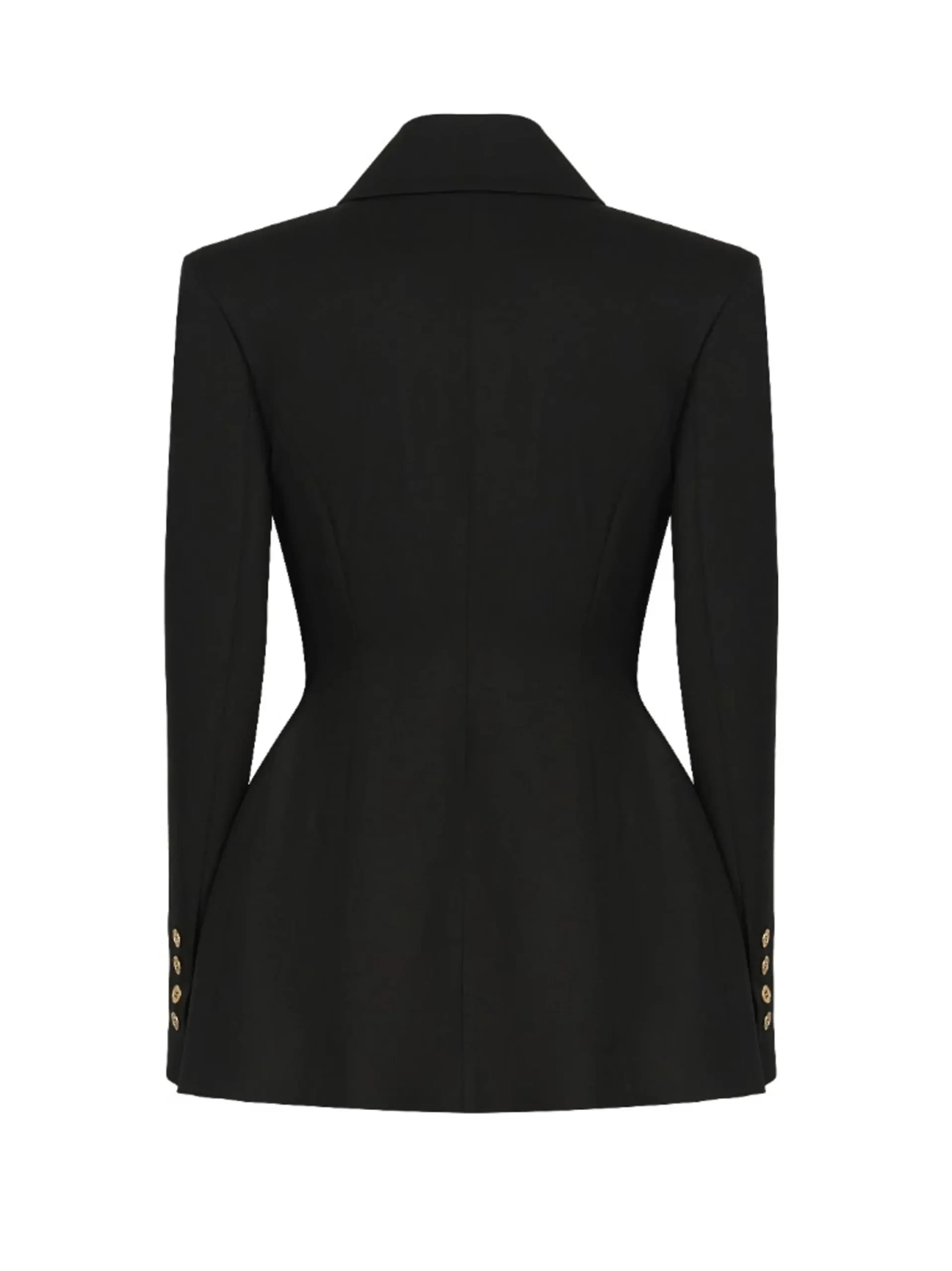 Пиджак Humariff Black Opium — вид сзади, Living Motion Collection