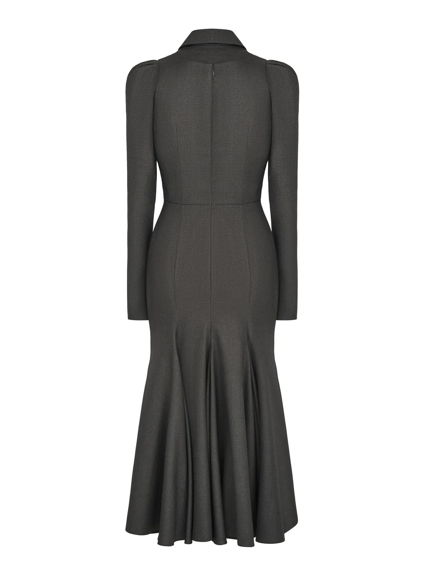 Maxi Godet Dress Graff