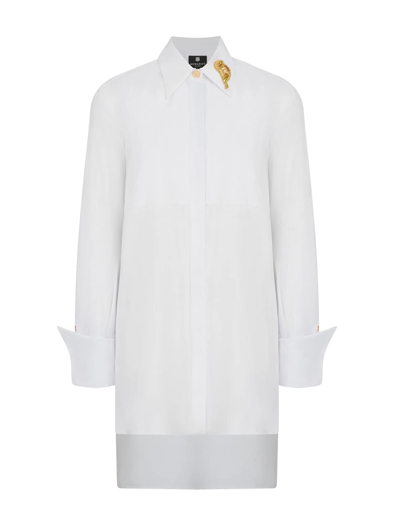 Рубашка-макси «Bird»